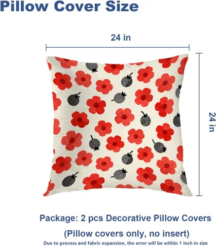 Vista 251 de Batmerry Autumn Pumpkin Templeton Throw Pillow Covers, Green Leaves Paths Forests Decorative Pillow Covers Digital Printing Blended for Couch Sofa
