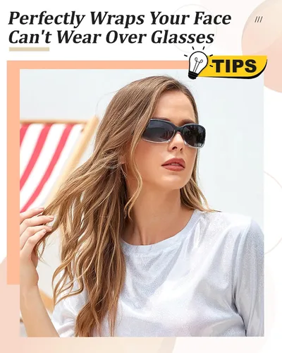 Vista 2 de LVIOE - Lentes de sol polarizadas para mujer, decoración de mariposa a la moda, para conducir y pescar - 99.99% de protección UV