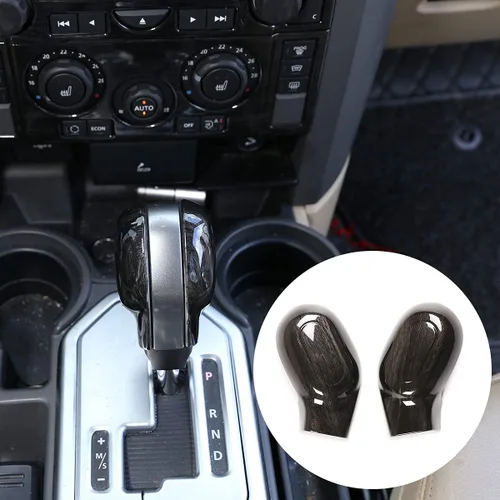 Vista 8 de YIWANG Cubierta de la cabeza de la palanca de cambios central de automóvil para Land Rover Freelander 2 2007-2015, Discovery 3 4 LR3 LR4 2004-2012