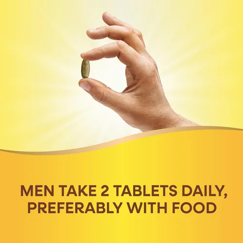 Vista 7 de Nature's Way Alive! Garden Goodness Multivitamínico para hombre, una porción de verduras y frutas (1), vitaminas B de alta potencia, 60 tabletas