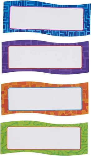 Vista 4 de Placas magnéticas para poner el nombre DO 735205, de 0.19 pulgadas de alto x 8.75 pulgadas de ancho x 7 pulgadas de largo, (20 por empaque)
