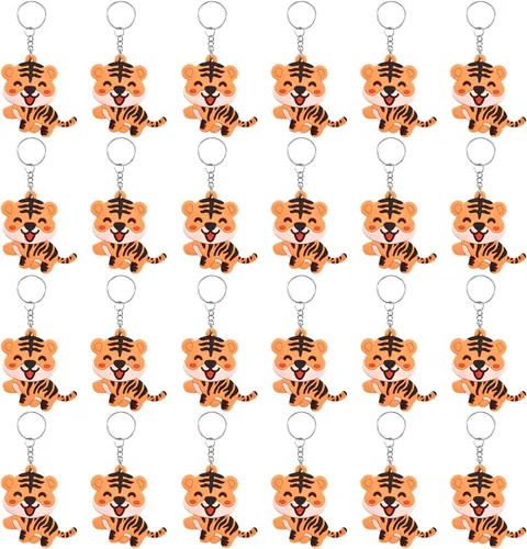 Vista 7 de 20 llaveros amarillos con forma de abejorro, gnomo de abejorro, adorno para decoración de fiesta de baby shower con temática de abeja, regalos