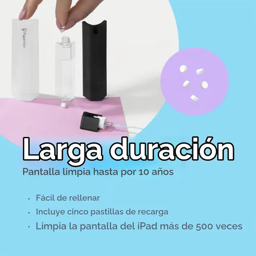 Vista 5 de Paperlike® Kit de limpieza, recargable, seguro para iPad y pantallas