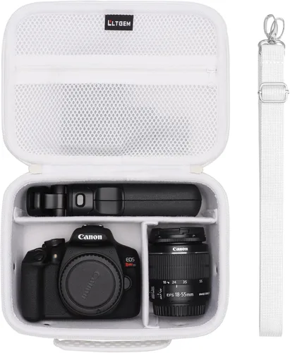 Vista 11 de Funda para Canon EOS T7 R50 R100/Sony Alpha a6400 a6700 Cámara Púrpura