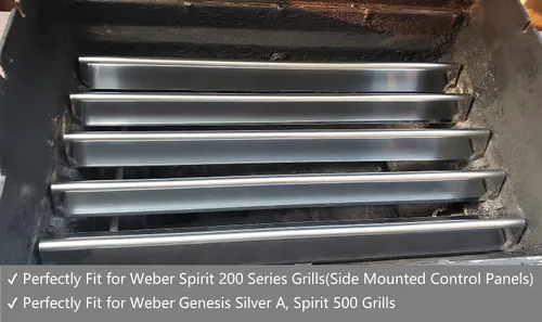 Vista 5 de GasSaf Kit de piezas de repuesto para Weber 7534 7522, Spirit 500, Genesis Silver A, Spirit 200 Series E200, E210, S200, S210 con perilla de control