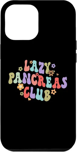 Vista 25 de iPhone 16 Lazy Pancreas Club Diabetes Awareness Month T1D Diabetic Case