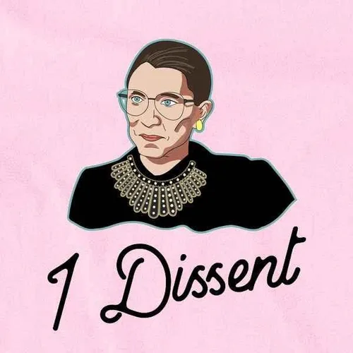 Vista 3 de Pop Threads I Dissent RBG Shirt Liberal Justice Supreme Court Baby Toddler Kids Girl Boy T-Shirt