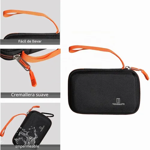 Vista 5 de Tourmate Estuche rígido compatible con LaCie Rugged Mini 1TB/ 2TB/ 4TB/ 5TB disco duro externo HDD portátil, estuche de viaje duro para Thunderbolt