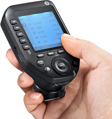 Vista 9 de Godox Disparador de flash inalámbrico X2T-S 2.4G TTL con 2X X1R-S controlador receptor compatible con Sony, función TTL, control de aplicación