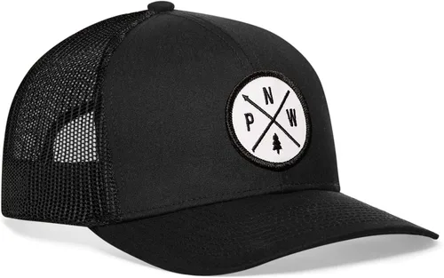 Vista 13 de HAKA PNW - Gorra de béisbol ajustable para hombre y mujer, diseño de camionero del noroeste del Pacífico