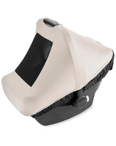 Vista 5 de Saco con abrigo y capucha de Skip Hop & Go, cubierta para asiento de carriola, accesorio de ajuste universal, gris oscuro, para bebé y niño pequeño