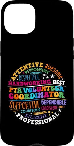 Vista 9 de iPhone 16 Parents Teacher Association PTA Volunteer Coordinator Case
