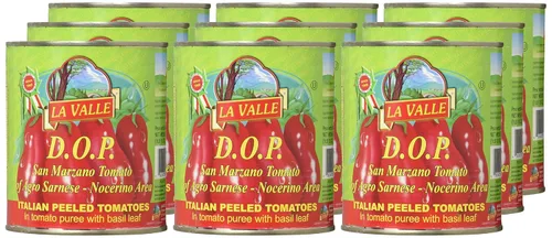 Vista 3 de La Valle San Marzano D.O.P. Tomates (paquete de 9)