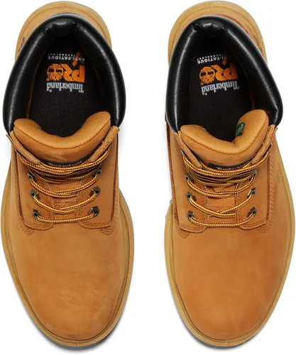 Vista 4 de Timberland PRO Puntera de seguridad de acero de 6 pulgadas con aislamiento para hombre Trigo-2024 Nuevo