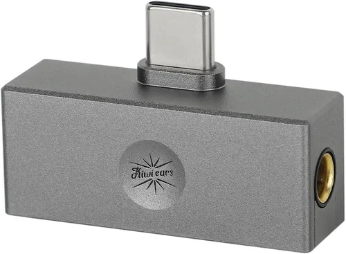 Vista 10 de Linsoul Kiwi Ears Allegro Mini portátil IEM DAC, amplificador de monitor intrauditivo, salida USB C a 3.5/0.173 in, con chip personalizado, alta