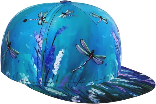 Vista 21 de Cartoon Animal Baseball Cap for Men Women Classic Snapback Hip Hop Flat Bill Brim Adjustable Visor Beach Trucker Hat
