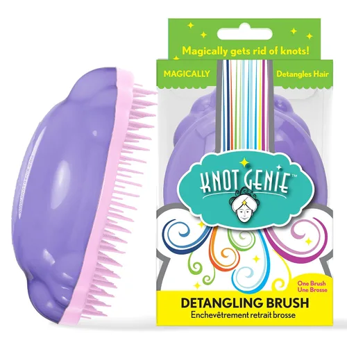 Vista 16 de Knot Genie, Cepillo para desenredar el cabello, Azul