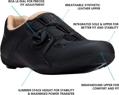 Vista 2 de SHIMANO SH-RC300 - Zapato de ciclismo de carretera lleno de valor