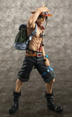 Vista 12 de Megahouse One Piece: Retrato de piratas: Portgas D. Ace Excelente Modelo Limitado Figura de PVC