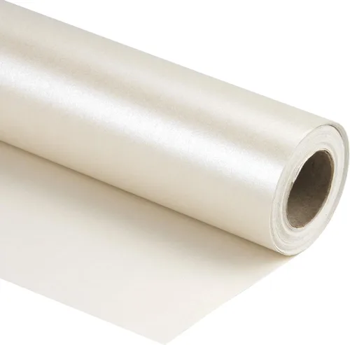 Vista 27 de RUSPEPA Papel de regalo negro mate, color liso perlado, papel lustre perfecto para bodas, cumpleaños, Navidad, baby shower, 17 pulgadas x 32.8 pies