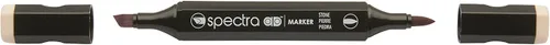 Vista 20 de AD Marker Chartpak Spectra, Tri-Nib y cepillo de doble punta, antiguo, 1 cada uno (S069AD)