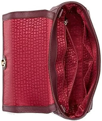 Vista 4 de Kate Spade Paterson Court Brynlee Satchel, vino caliente, Rojo