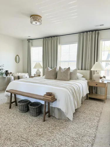 Vista 8 de SAFAVIEH Natura Collection - Alfombra decorativa, 2 x 3 pies, color beige, mezcla de lana hecha a mano, diseño texturizado, ideal para pasillo