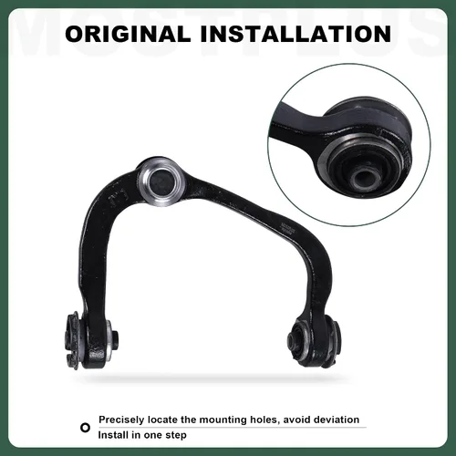 Vista 3 de MOSTPLUS Brazo de control superior de suspensión delantera compatible con Ford F150 Expedition 2006-2008 Lincoln Mark LT Navigator 2005-2020, juego