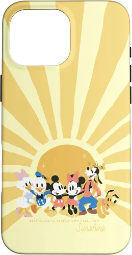 Vista 19 de iPhone 16 Disney Mickey y sus amigos Personas que se sienten como Sunshine Case