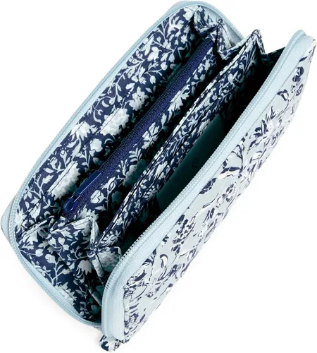 Vista 2 de Vera Bradley Pulsera de acordeón de algodón para mujer con protección RFID