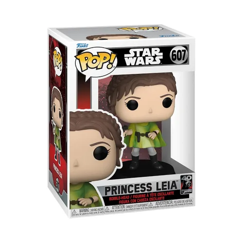Vista 10 de Star Wars: El Retorno del Jedi 40 - Leia (Boushh) Official Merch - Collectable Vinyl Figurine for Shelf Display - Birthday Gift Idea for Fans and