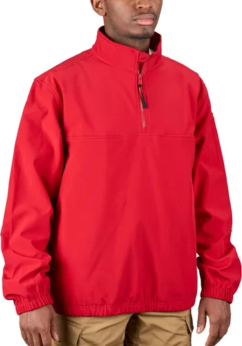 Vista 6 de Propper Camisa de trabajo Softshell con cremallera corta para hombre Negro