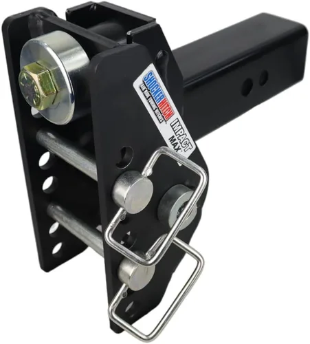 Vista 6 de Shocker 20K Impact Max - Soporte de bola elevada, altura de 5 pulgadas a caída de 3 pulgadas, se adapta a enganche de 2-1/2 pulgadas, tiene bola