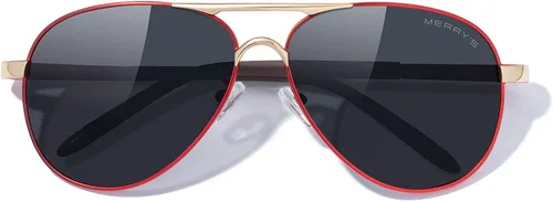 Vista 6 de MERRYS UV400 S8513 gafas de sol polarizadas para conducir marco irrompible para hombre