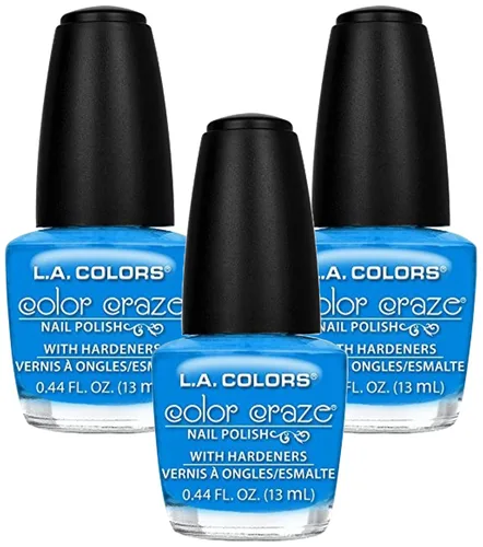 Vista 27 de L.A. COLORS Esmalte de uñas Color Craze, Acuático CNP508