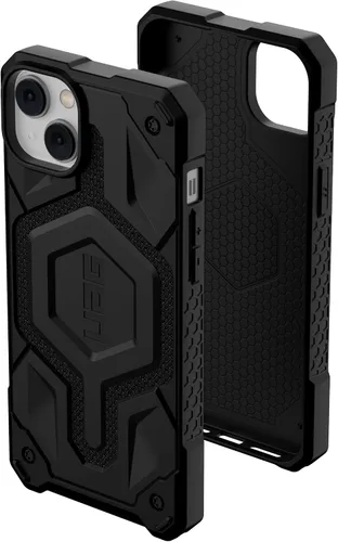 Vista 10 de URBAN ARMOR GEAR UAG - Funda diseñada para iPhone 14 Plus de fibra de carbono de 6.7 pulgadas, imán integrado compatible con carga MagSafe