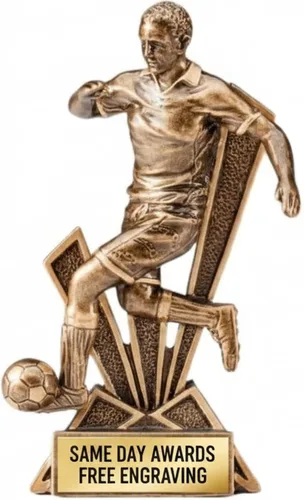 Vista 7 de Checkmate Sports Trophy Award – Custom Engraved Resin Trophy with Bold Design – Recognition Award for Competitions Teams Schools Leagues and Events