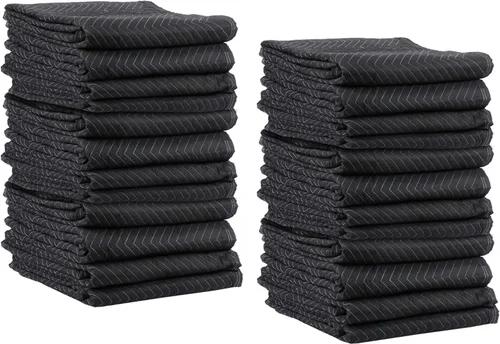 Vista 10 de US Cargo Control MBPERFORMANCE75 Performance Mover MBPERFORMANCE75 Performance Mover - Manta móvil de 75 lb/Docena, lavable a máquina de 80 x 72