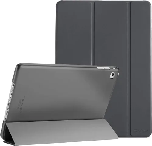 Vista 9 de ProCase Funda Inteligente para iPad Air 2 2014, Funda Protectora con Soporte Ultra Delgada y Ligera con Tapa Trasera Translúcida Esmerilada