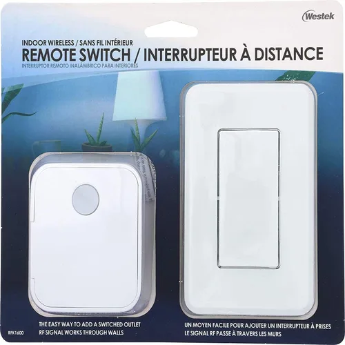 Vista 8 de westek rfk100lc/rfk101lc montado en la pared Interruptor y plug-in receptor, RFK1600lc