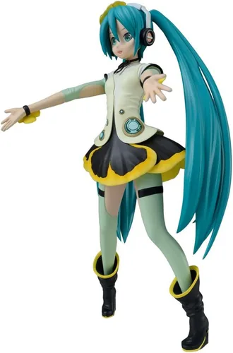 Vista 3 de Sega Project Diva Arcade Future Tone Hatsune Miku Super Premium Figura de acción Pansy, 9 pulgadas