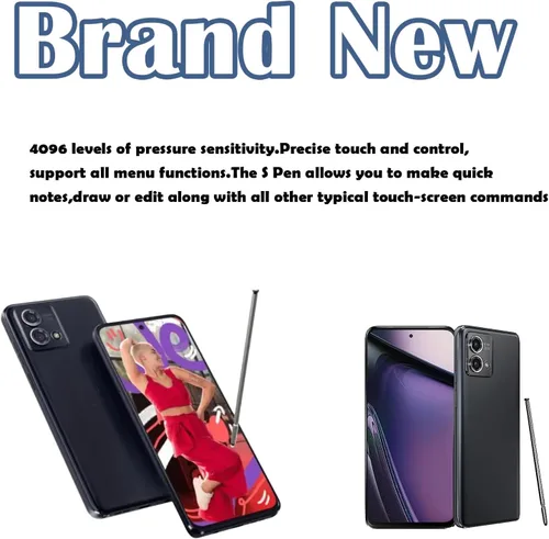 Vista 3 de Lápiz capacitivo para Moto G Stylus 2023, repuesto para Motorola Moto G Stylus 5G (2023) Pen Touch Pen Moto G 5G 2023 Stylus Pen (negro)