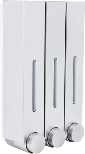 Vista 9 de 3-Pack Wall Mount Shower Soap Dispenser for Hotel Bathroom