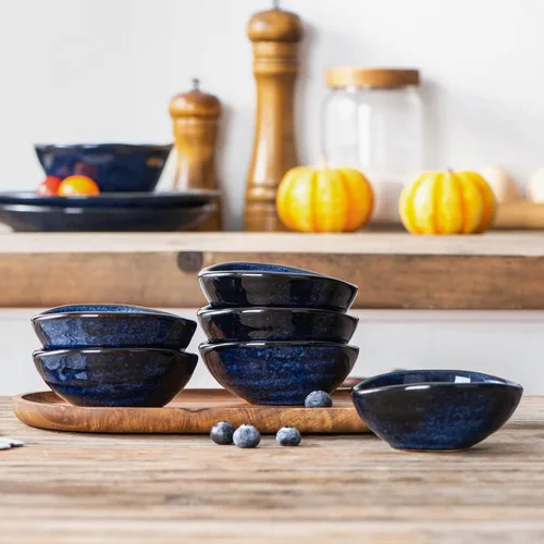 Vista 7 de vicrays Cuencos de Cerámica para Salsa de Inmersión – Pequeñas Tazas de Salsa para Charcutería, Platos de Aceite para Condimentos de Preparación