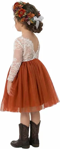 Vista 32 de 2Bunnies - Vestido de fiesta con tutú de tul, espalda de encaje de rosa, tipo A, para niñas Maxi sin mangas de encaje