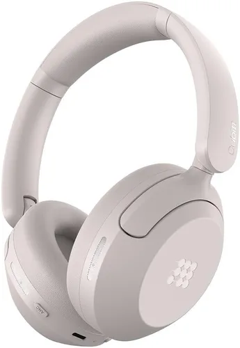 Vista 7 de Cubitt Auriculares Power con ANC híbrido Auriculares Bluetooth 5.4 sobre la oreja con 60 horas de reproducción, 4 micrófonos, pausa automática