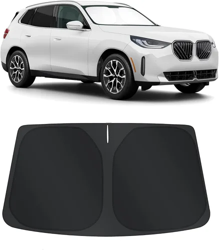 Vista 55 de TINGLU Persianas de ventana para Honda CR-V 2023-2026, accesorios para ventanas laterales de automóvil, parabrisas triangular, parasol para rayos UV