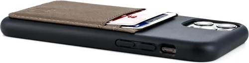 Vista 5 de Dockem BIO - Funda tipo cartera para iPhone 11 Pro: materiales amigables, montaje magnético y 2 ranuras para tarjetas de crédito
