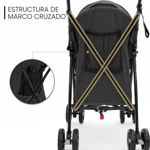 Vista 5 de MoNiBloom Cochecito para mascotas de 4 ruedas, cochecito jogger jaula para cachorros de fácil plegado con cubierta solar, almohadilla y bolsa