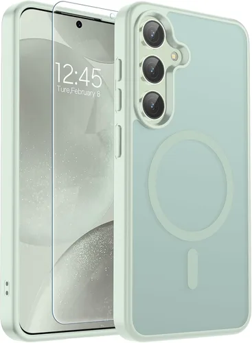 Vista 120 de SUPFINE Funda magnética para Google Pixel 10 Pro XL con protector de pantalla (imanes integrados) (protección contra caídas de grado militar)